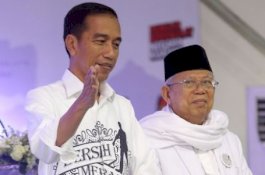 Dukung Jokowi dari Pinggir Panggung Debat, Ma'ruf Amin: Beliau Siap Sendiri