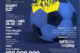 Ulang Tahun Ke-30, LP3I Gelar Liga Futsal Tingkat Nasional