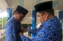 Dilantik Hatta Rahman, Baharuddin Resmi Jadi Penjabat Sekda Maros