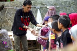 MSI Bantu Alat Sekolah dan Edukasi Peserta Didik yang Terdampak Bencana di Maros