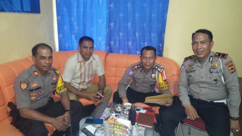 Satuan Lalu Lintas Polres Jeneponto menggelar rapat koordinasi Milenial Road Safety Festival di aula Samsat, Selasa (19/2/2019).