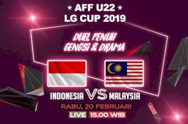 Live Streaming Piala AFF U-22: Indonesia vs Malaysia