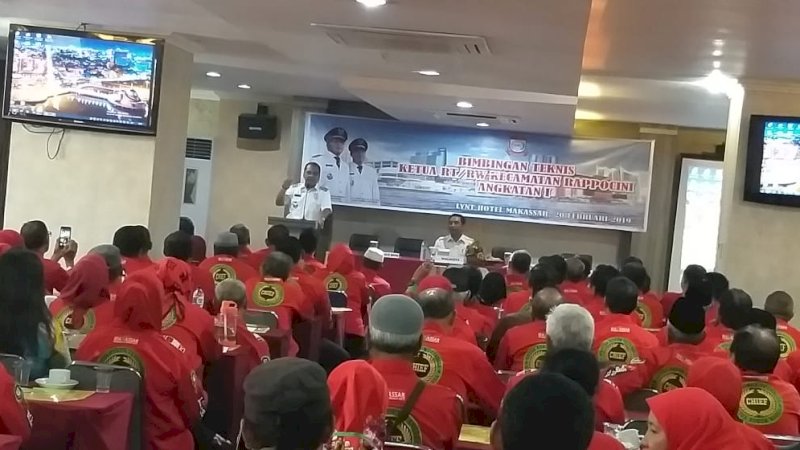 Gelar Bimtek RT/RW, Pemkot Makassar Gilir Tiap Kecamatan