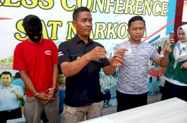 Sopir Truk di Gowa Kedapatan Simpan Sabu di Bawa Karpet