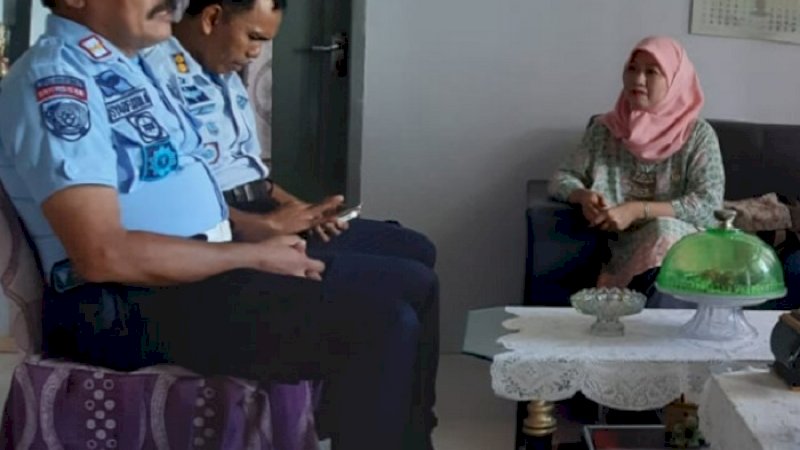 Andi Mariattang berkunjung ke Lapas Klas II/A Bulukumba, Rabu (20/2/2019).