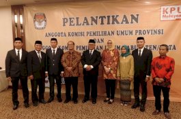 Dilantik di Jakarta, Komisioner KPU Jeneponto Diisi Dua Wajah Baru