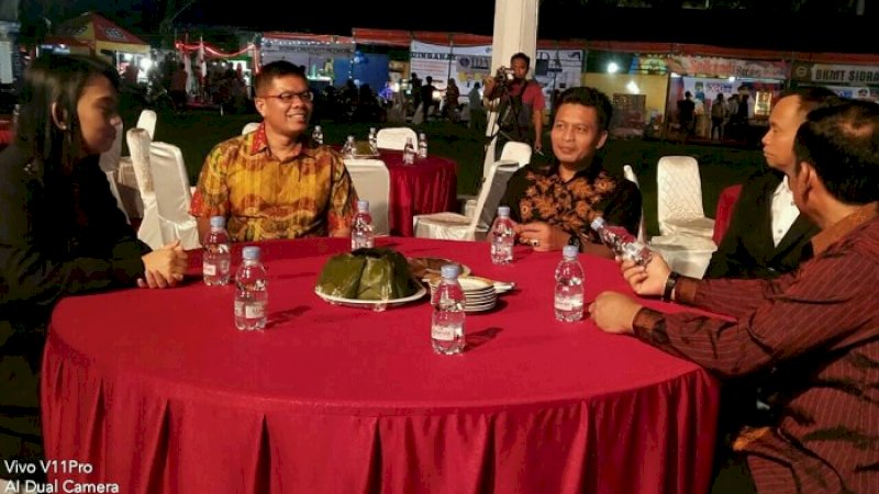 Diwarnai Hujan Rintik-Rintik, Wakil Bupati Buka Sidrap Expo 2019 