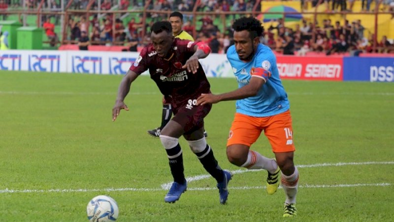 Laga antara Perseru v PSM di Stadion Andi Mattalatta, Rabu (20/2/2019). (FOTO: ARFA RAMLAN/RAKYATKU.COM)