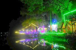 Bertabur Cahaya di Malam Hari, Objek Wisata Ini Serasa Bukan di Jeneponto