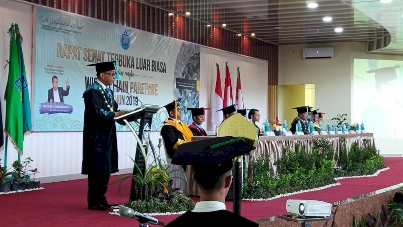 IAIN Parepare Cetak 532 Sarjana, Wawali Parepare Titip Pesan