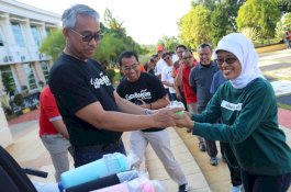 Apel HPSN, Husler Bagikan Tumbler kepada Setiap OPD