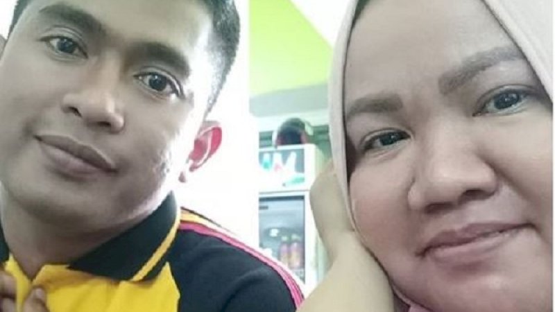 Aty Kodong bersama mantan kekasih. (Foto: Instagram Aty Kodong)