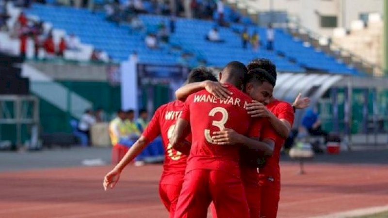 Timnas Indonesia U-22 lolos ke semifinal Piala AFF U-22 2019. (Foto: Dok PSSI)