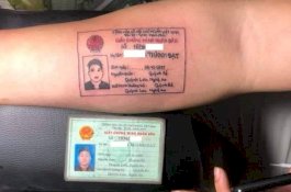 Viral Pemuda Buat Tato KTP di Lengannya, Netizen: Konyol