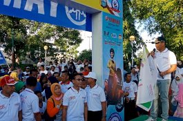 Bupati Takalar Hadiri Milenial Road Safety Festival 