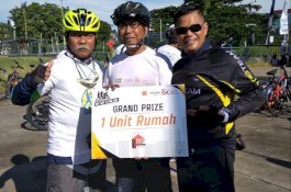 Wadan Lantamal VI Ikut OJK-REI Three Fun Day 2019, Personel PNS yang Menangkan Rumah