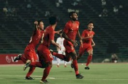 Piala AFF U-22: Tendangan Bebas Luthfi Kamal Antarkan Indonesia ke Final