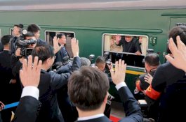 Begini Kereta Api Lapis Baja Kim Jong Un