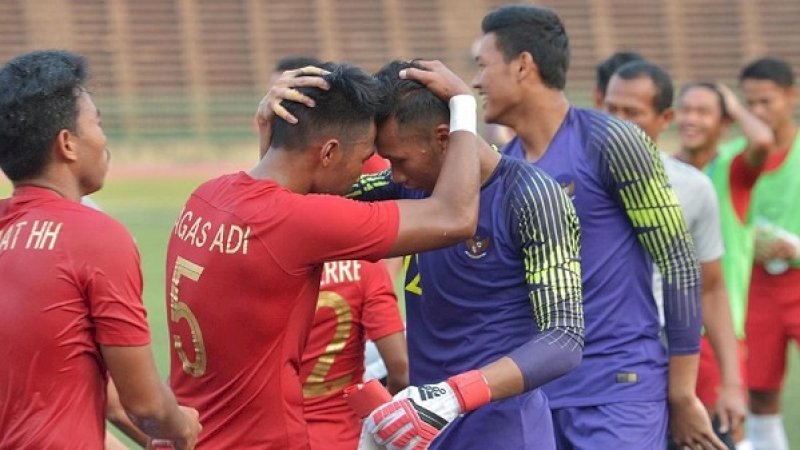 Timnas Indonesia U-22. (Foto: Nyoman Budhiana/Antara)