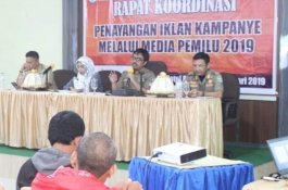 KPU Bantaeng Gelar Rakor Penayangan Iklan Kampanye