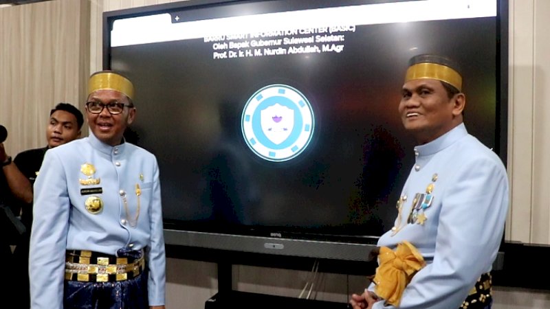 Bupati dan Gubernur Sulsel Luncurkan Program Barru Smart Information Centre