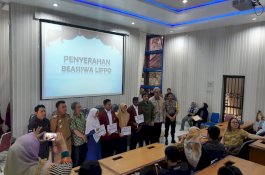 193 Mahasiswa PPNP Terima Bantuan Mahasiswa Berprestasi Lippo