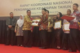 Lutim Raih Predikat Baik Evaluasi Pengawasan Kearsipan