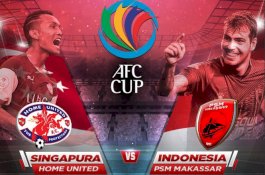 Cara Nonton Live Streaming AFC: Home United vs PSM Makassar