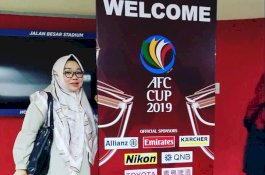 Stadion Gerimis Jelang Laga Home United vs PSM Makassar