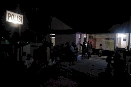 Pencuri Kambing Diduga Dilepas, Warga Datangi Polsek Tamalatea Jeneponto