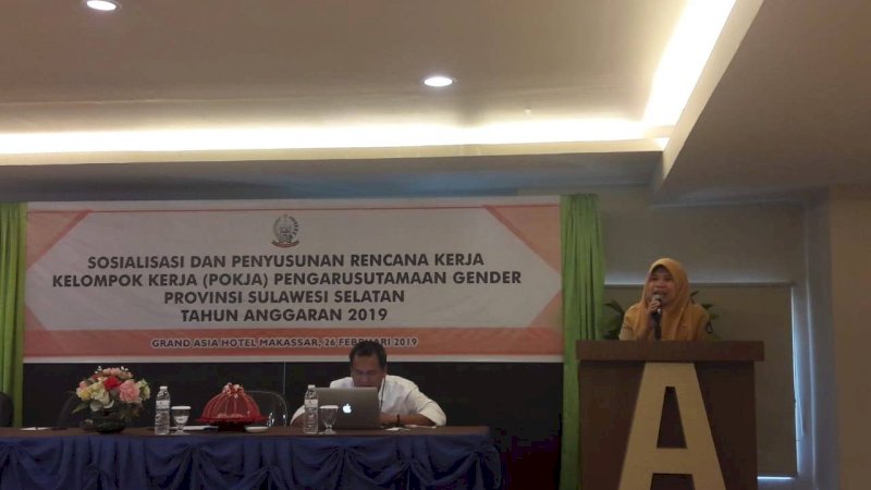 DPPPA Sulsel Susun Rencana Kerja Pokja PUG Tahun 2019