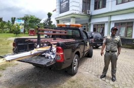 Satpol PP Barru Copot 162 APK yang Melanggar