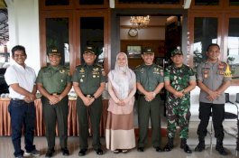 Jalin Silaturahmi, Danrem 142 Tatag Temui Bupati Luwu Utara