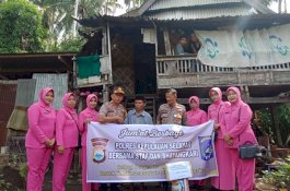 Polres Selayar Peduli Warga Kurang Mampu
