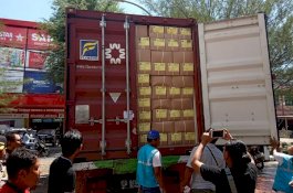 Surat Suara DPR RI Tiba di Istana Tamalate Gowa