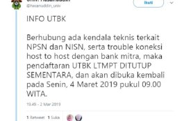 Unhas Hentikan Sementara Pendaftaran UTBK, Ini Alasannya