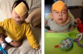 Lagi Viral: Tantangan Melempar Keju ke Wajah Balita