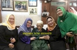 Ditemui Anak-Anak Soeharto, Mbah Moen Kenang Pekik Takbir Bung Tomo