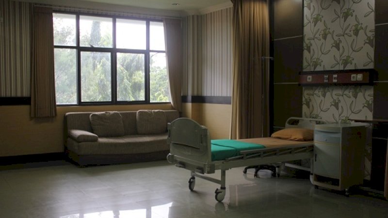 Potret salah satu ruangan perawatan di RSKD Dadi Pemprov Sulsel.
