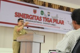 Sinergitas Tiga Pilar, Bhabinkamtibmas, Babinsa dan Lurah Se-Kota Palopo