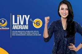 Caleg Cantik dari NasDem Ini Sesalkan Dirinya Dikaitkan Penangkapan Andi Arief