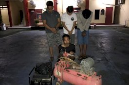 Jual Kompresor Curian untuk Beli Narkoba, Empat Pemuda Diadang saat Naik Motor Berboncengan