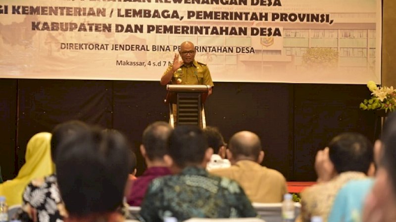 Pemprov Sulsel Dorong Kewenangan Desa Wujudkan KemandiriaN