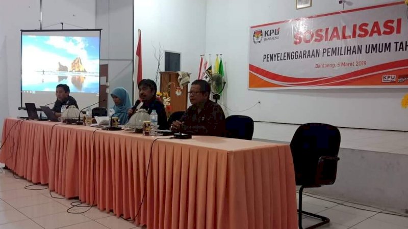 KPU Bantaeng Harap Pendidikan Politik Bisa Disisipkan di Mata Pelajaran Sekolah