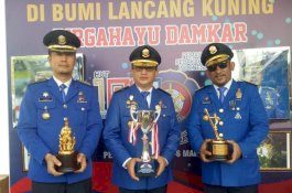 Damkar Makassar Sabet Juara Umum di Kompetisi Skill se-Indonesia