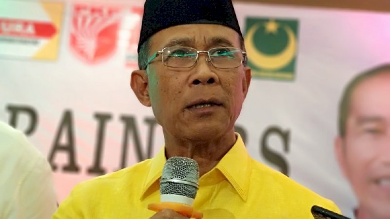 Ketua TKD Jokowi-Ma'ruf Sulsel, Syamsul Bachri.