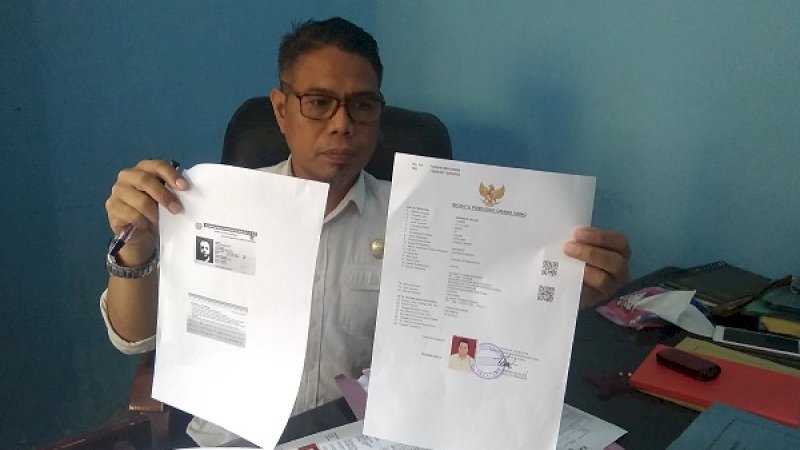 Kepala Bidang Pendataan Disdukcapil Ayatullah Daeng Romo.
