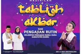 Pengajian Nurul Huda Barru Hadirkan Ustaz Maulana di Tabligh Akbar