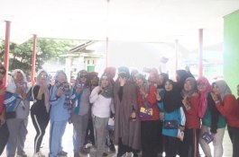 Kreatif, Warga Biringkanaya Bikin Yel-yel untuk Aura DP