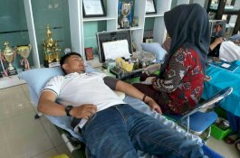 Gelar Aksi Sosial Donor Darah, Pelindo IV Target 150 Kantong Darah